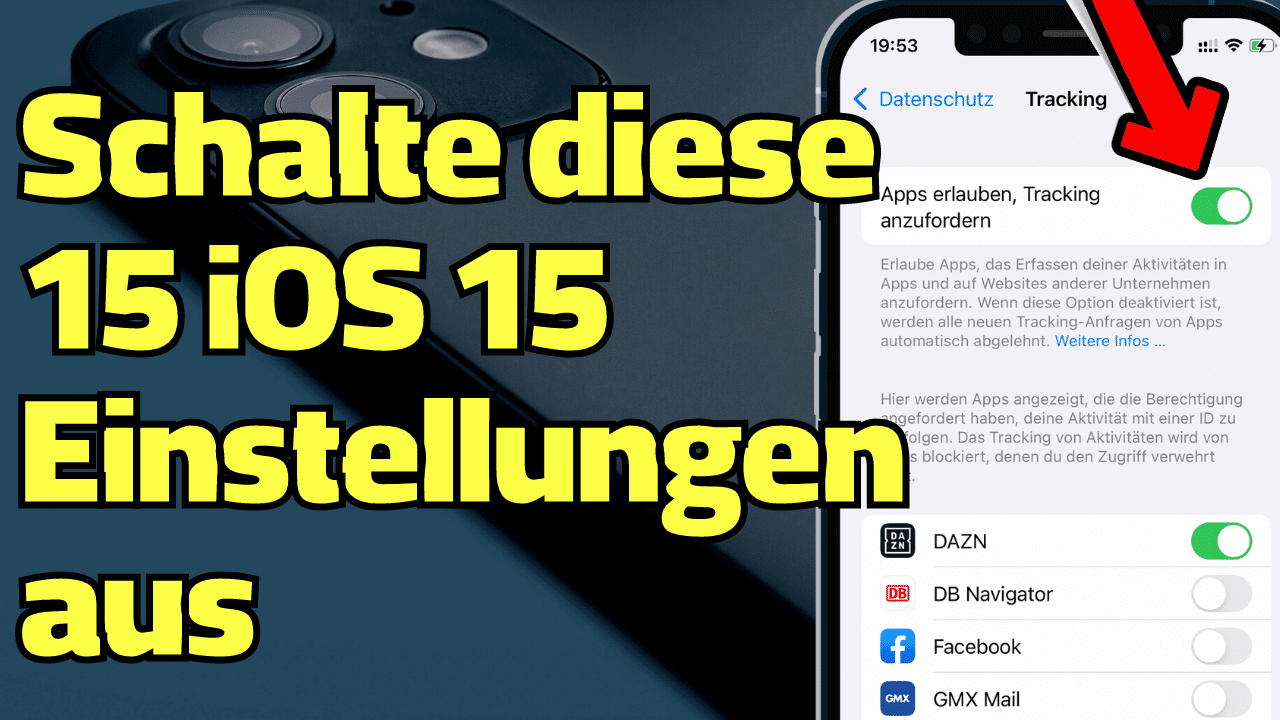 iOS 15 Einstellungen die du SOFORT abschalten solltest