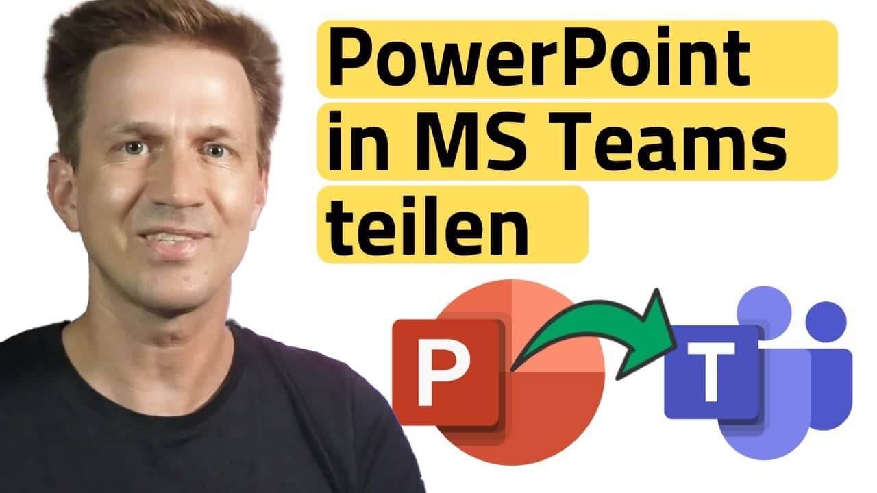 Titelbild: PowerPoint in Microsoft Teams richtig teilen
