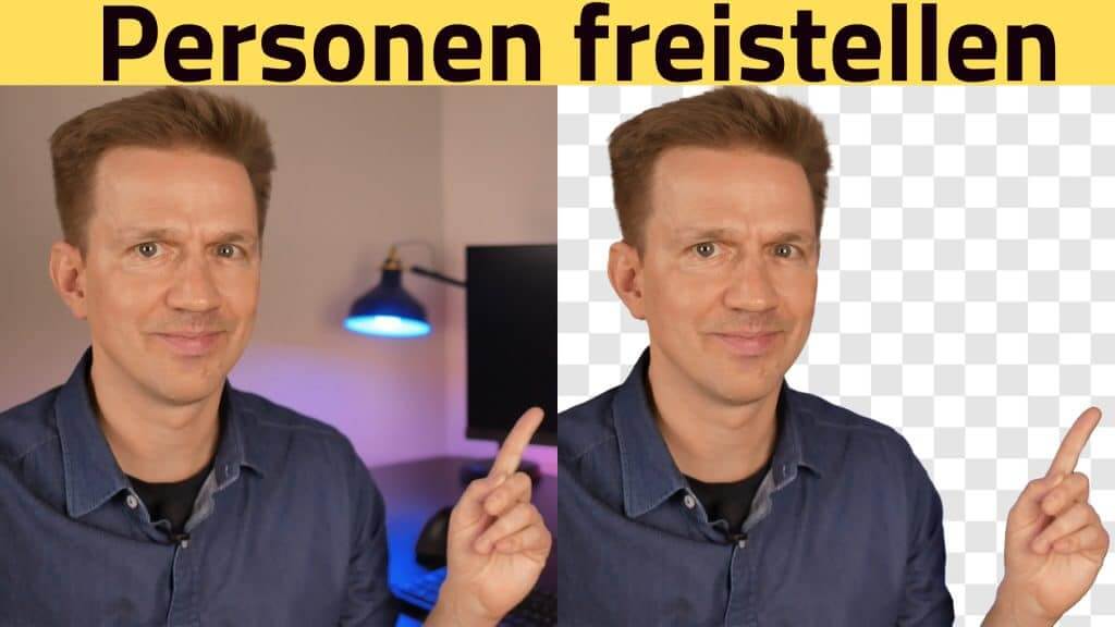 Personen freistellen & Hintergrund entfernen