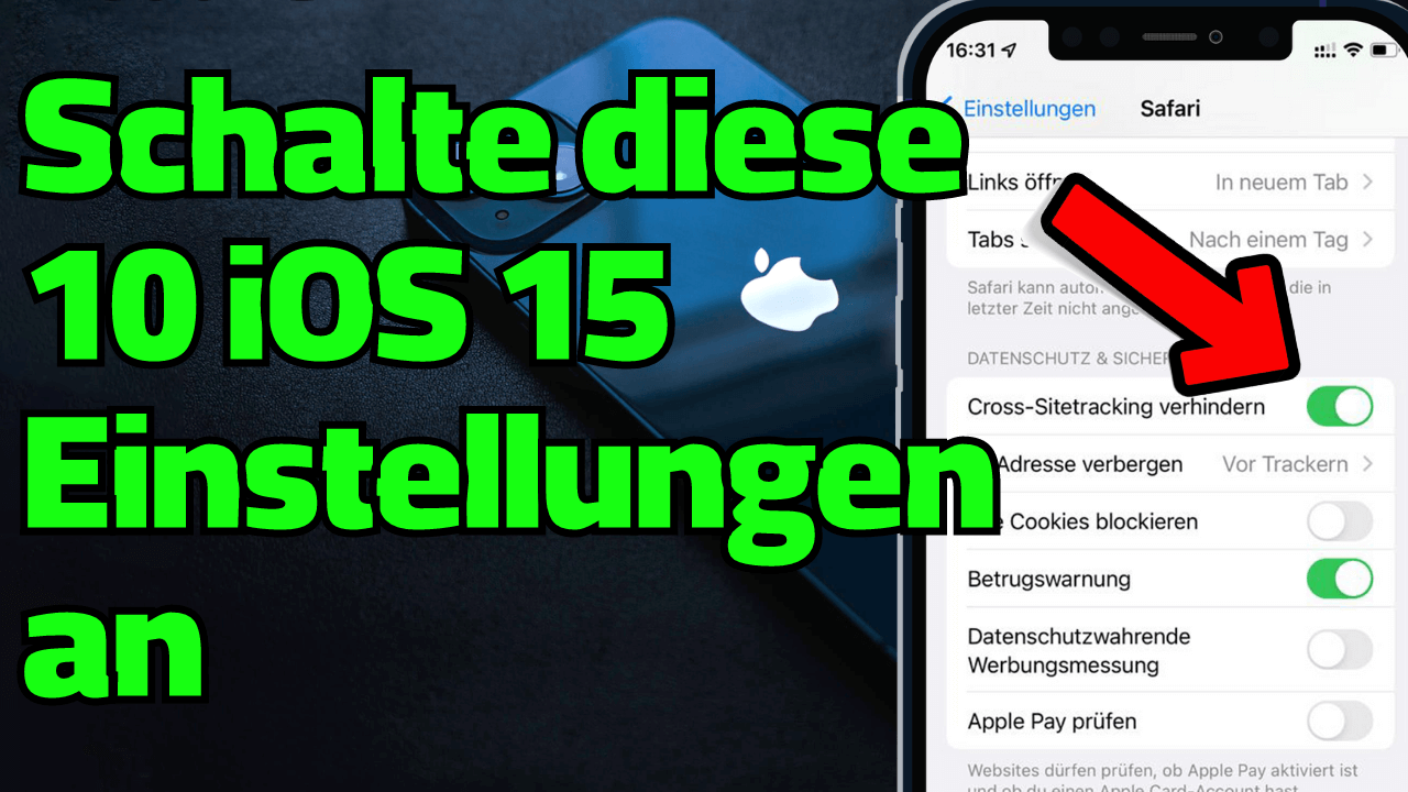 10 iOS 15 Einstellungen, die du JETZT anschalten solltest