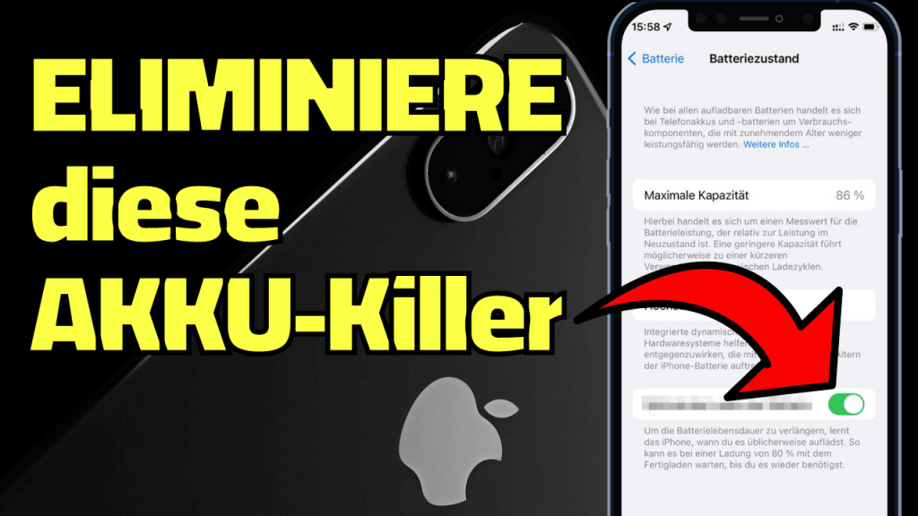 Darum ist dein iPhone Akku schnell leer (8 Gründe).