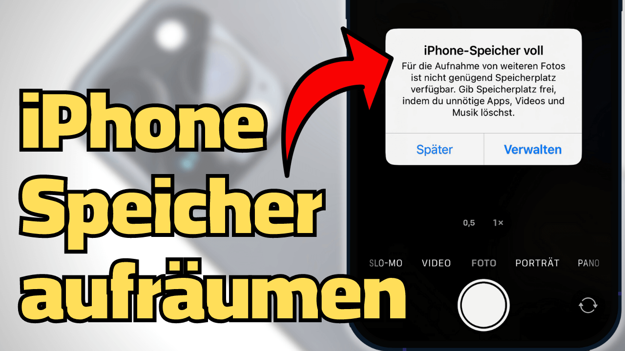 iPhone-Speicher freigeben