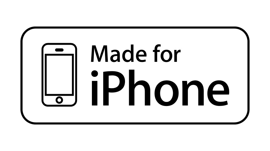 Das Siegel Made for iPhone auf einer Kabelverpackung