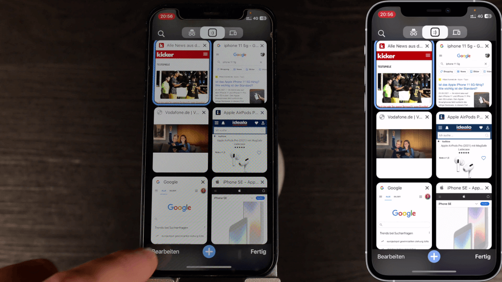 Alle Browser-Tabs dauerhaft geöffnet lassen, Bild 2