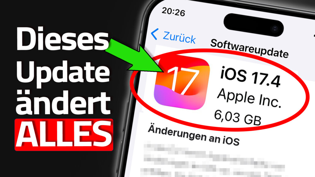 Titelbild zum Video über iOS 17.4