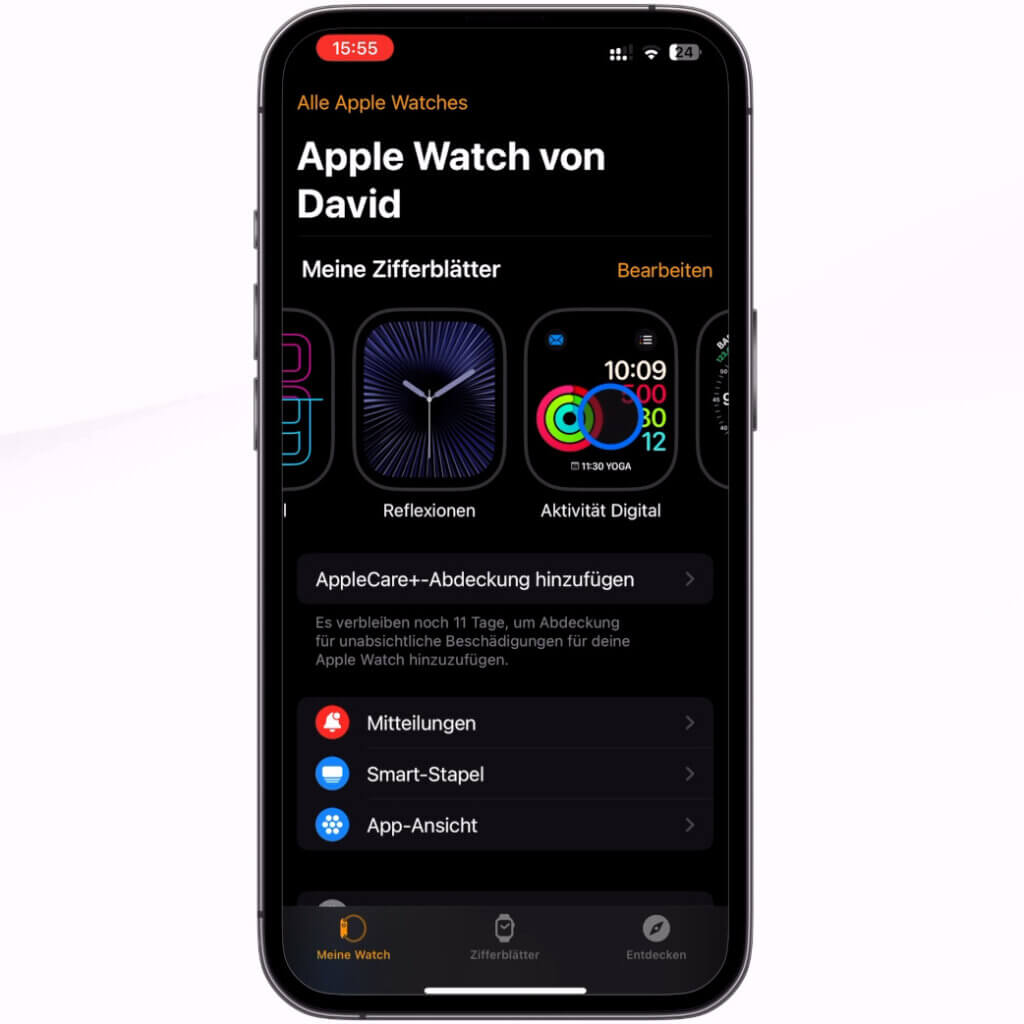 ChatGPT auf deiner Apple Watch